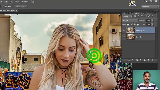 How to use Extrude, Find Edge and Solarize Filter Option in Photoshop CC (Basic Series) Part-68 смотреть онлайн