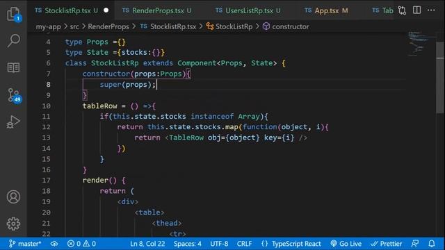 ReactJS -Tutorial- 26 -Render Props Part2 смотреть онлайн