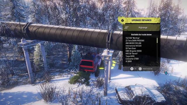 SnowRunner | Tayga 6436 Location And Upgrade Locations And Testing | snowrunner Gameplay смотреть онлайн