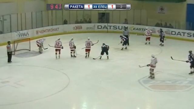 МХЛ. РАКЕТА - ХК ЕЛЕЦ 5:2 (22.12.14) смотреть онлайн