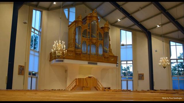 Klaas Jan Mulder Mooi Voorspel Psalm 42 ImmanuelKerk te Wageningen смотреть онлайн