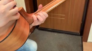 Ремонт пятки грифа гитары на примере Cremona