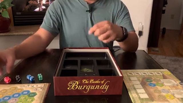 ASMR Board Games | The Castles Of Burgundy