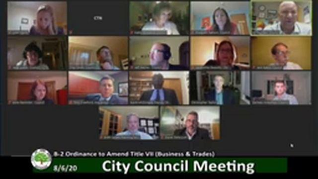 City Council Meeting 8-6-20 смотреть онлайн