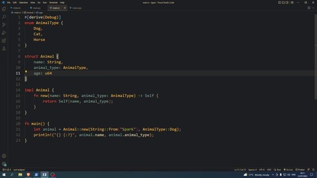 Type syntax in Rust, Python, Typescript and C++ смотреть онлайн