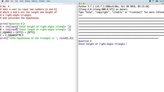 Tutorial 1 on PYTHON PROGRAMS - INPUT & OUTPUT - DAY 1 смотреть онлайн