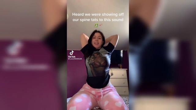 Spine Tattoo Challange |TikTok Compilation смотреть онлайн