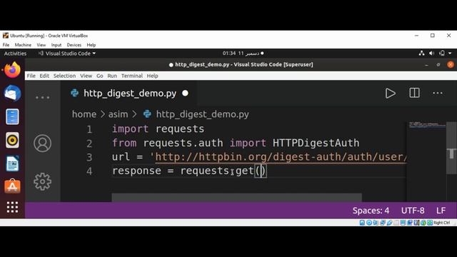 HTTP Digest authentication in Python смотреть онлайн