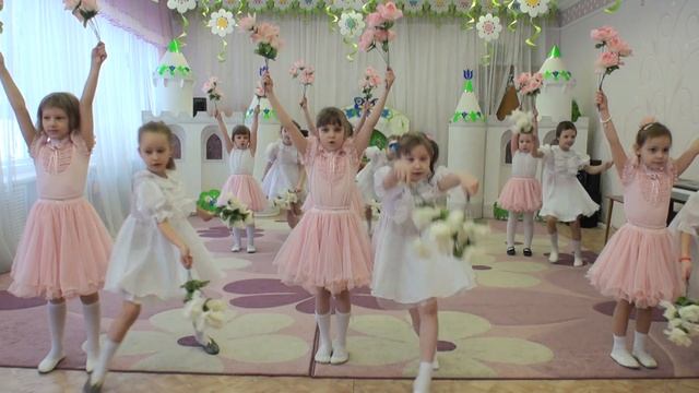 "8 марта" «Мир волшебных цветов» Репетиция смотреть онлайн