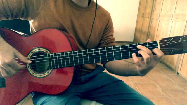 INTERSTELLAR meets flamenco gipsy guitarist