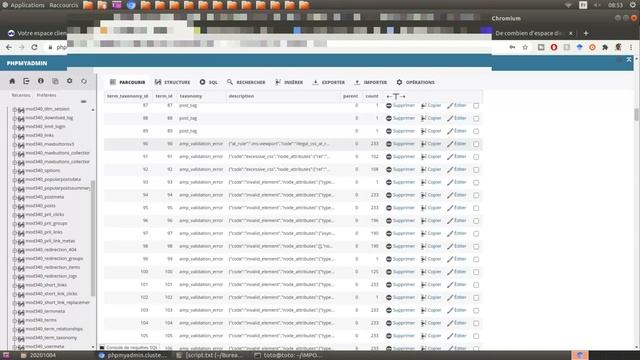 Site internet en lecture seule à cause dépassement quota taille base de données. Blog WordPress Ovh смотреть онлайн