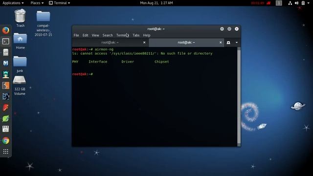 fix error Fix ls:cannot access sys/class/ieee80211 kali linux смотреть онлайн