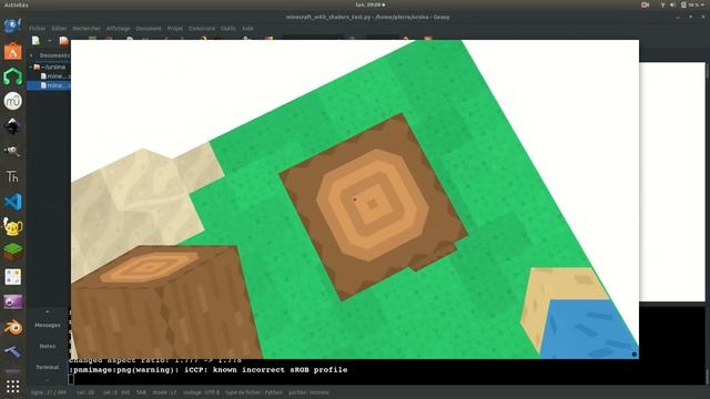 Minecraft in python with less than 500 lines of code [Using the Ursina engine] смотреть онлайн