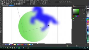 CorelDraw №1 Размытый вектор | Blur vector object