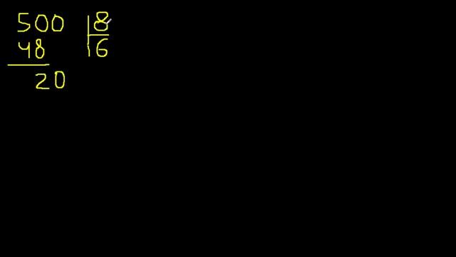 dividir 500 entre 8 , division con resultado decimal смотреть онлайн