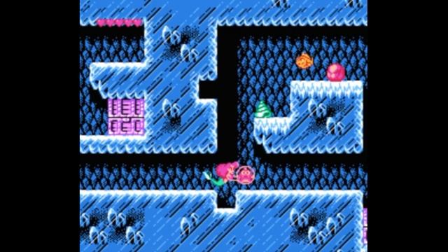 Dendy (Famicom,Nintendo,Nes) 8-bit The Little Mermaid Stage 3 Sea Of Ice