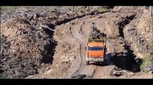 Лесовозы по бездорожью уникальная подборка.