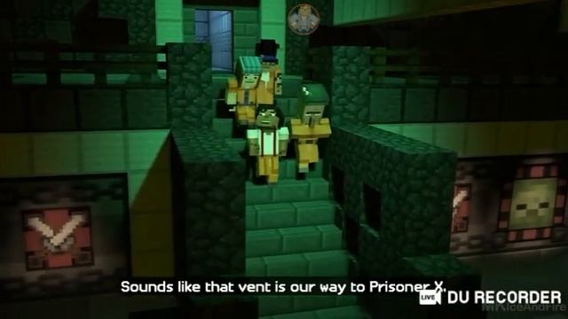 Minecraft story mode: Jailhouse Block смотреть онлайн