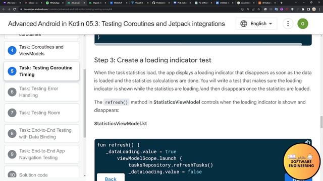 Advanced Android in Kotlin Testing Coroutines and Jetpack integrations part-4 смотреть онлайн