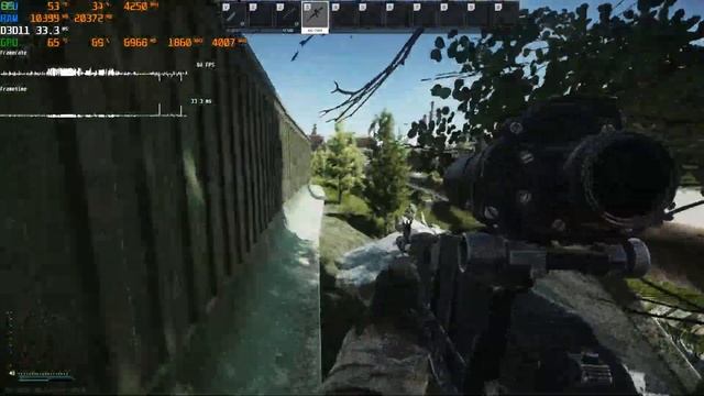 Escape From Tarkov Ryzen 3600x GTX 1070 ti test fps смотреть онлайн