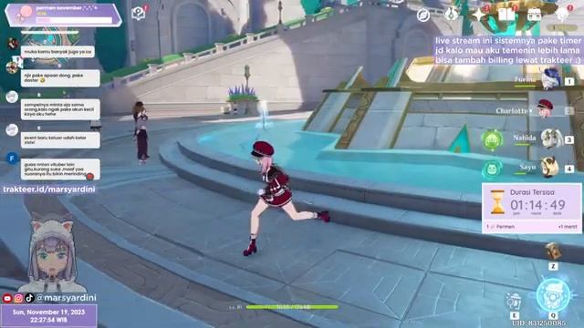 ?#live【Daily + Freetalk】abis Makan, Kekenyangan, Kemaleman Strim Hehe〈Genshin Impact〉