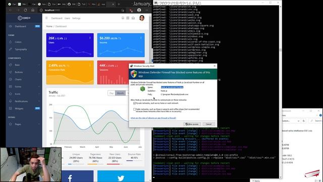 Laravel 7 The PHP Framework for Web Artisans - Install CoreUI смотреть онлайн