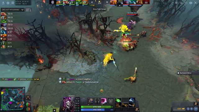 OG vs BOOM - Game 2 - The Bucharest Minor - Group Stage. смотреть онлайн