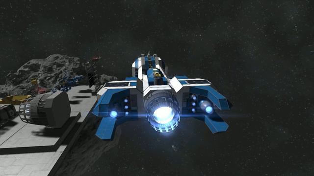 SpaceEngineers Imhotep thruster смотреть онлайн