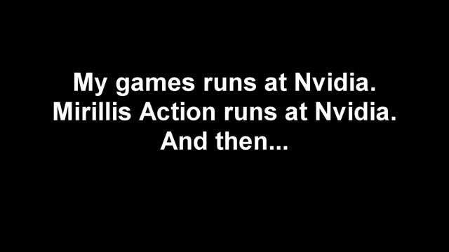 Mirillis Action Black Screen Problem смотреть онлайн