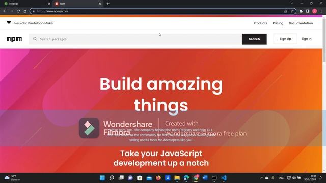 npm init and npm install смотреть онлайн