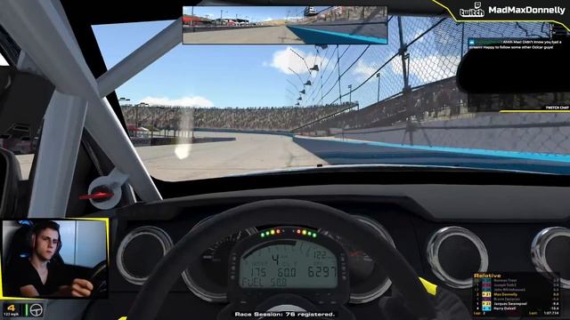 iRacing - Formula iR-04 at Donington Park and Production Cars at the Phoenix Road Course смотреть онлайн