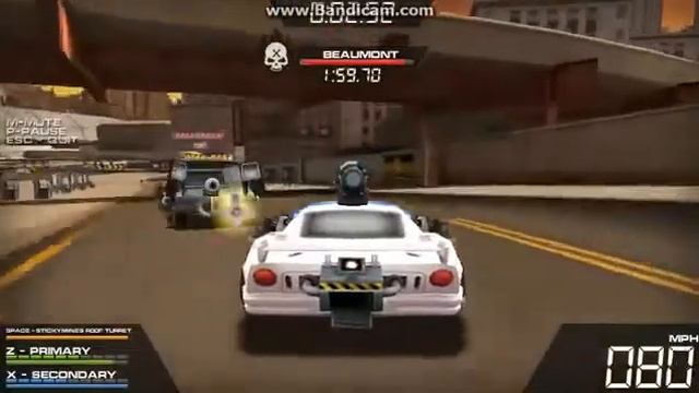 Бесплатные игры онлайн Burnin Rubber 5 Гонки с оружием, игры для мальчиков, смертельная гонка смотреть онлайн