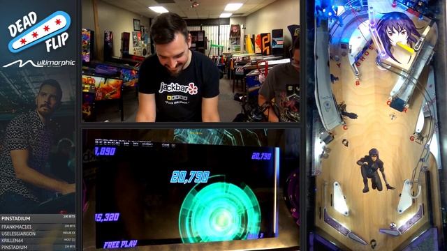 Ghost in the Shell Pinball Homebrew - Casual Gameplay! смотреть онлайн