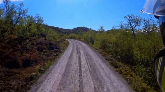 Hjølmavegen | Gravel Road | Hardanger, Norway | Honda Africa Twin Adventure Sports DCT смотреть онлайн