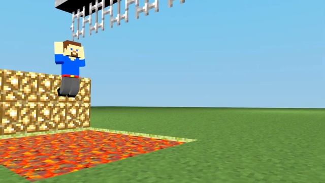 Майнкрафт анимация.HD(Паркур)