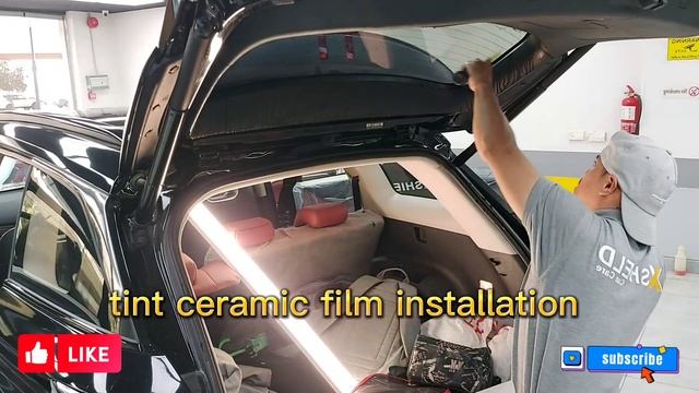 how to installed tinted ceramic film to Changan CS75PLUS 2023 смотреть онлайн