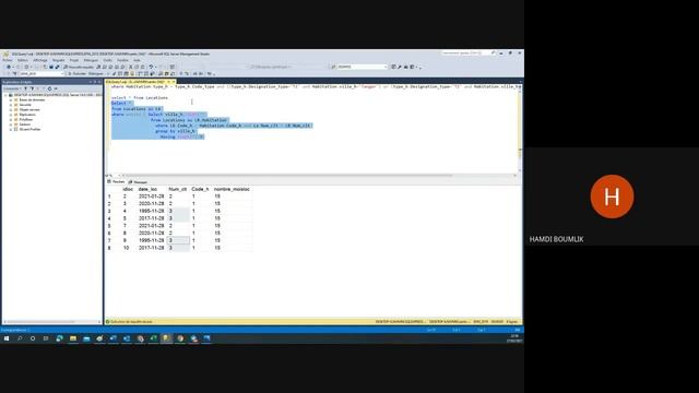 EXAMEN #SQL 2019 #TDI #OFPPT #SGBDR