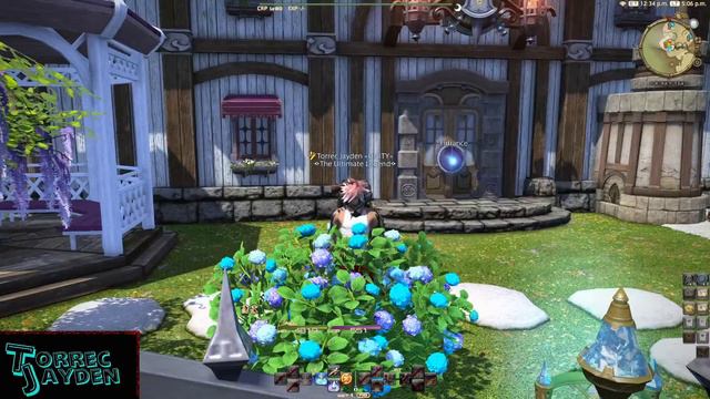 [FFXIV] Eastern Wisteria And Pot Of Hydrangeas Housing Items