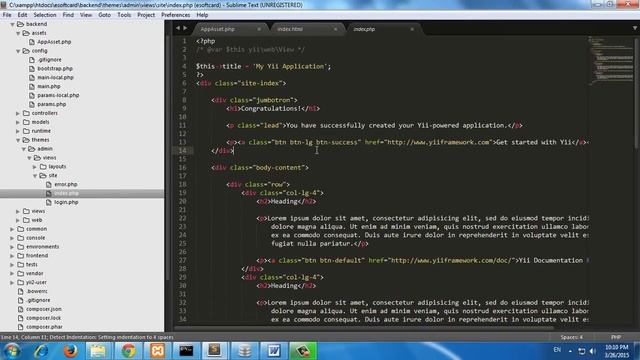 Yii2 MongoDB - Video 4: Intergrate theme for Yii2 advanced template смотреть онлайн