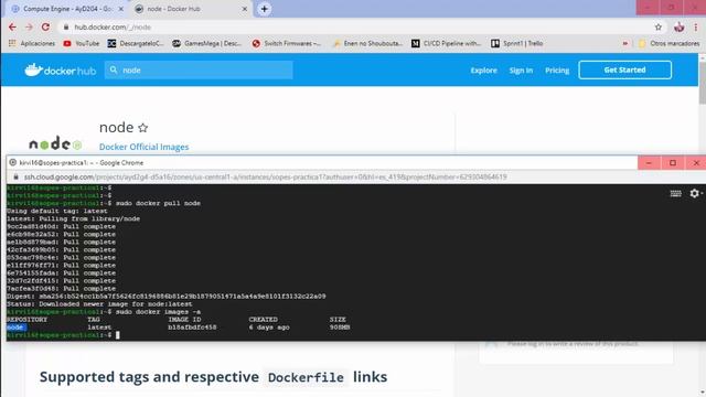 Ejemplo: Docker + Google Cloud (VM) (Sistemas Operativos 1 - 2019) смотреть онлайн