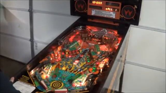 BIG GUNS PINBALL MACHINE - BY WILLIAMS 1987 смотреть онлайн