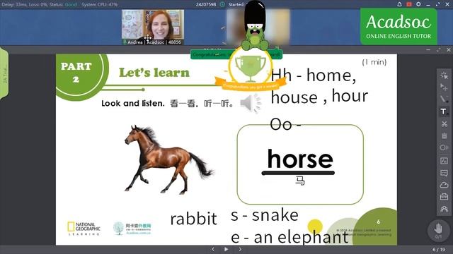 Acadsoc Demo Class:Vocabulary Extension(Kids) смотреть онлайн