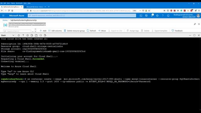 Docker Part-7 How to run and connect SQL Docker Image in AzureContainerRegistry смотреть онлайн