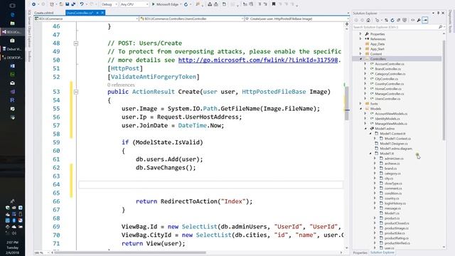 Local Hosting | DOT NET | ASP .NET | SQL Database | C# | Visual Studio | MVC || 3R | Class:31.2 смотреть онлайн