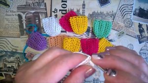 Ажурное пасхальное яйцо. Вяжем крючком.