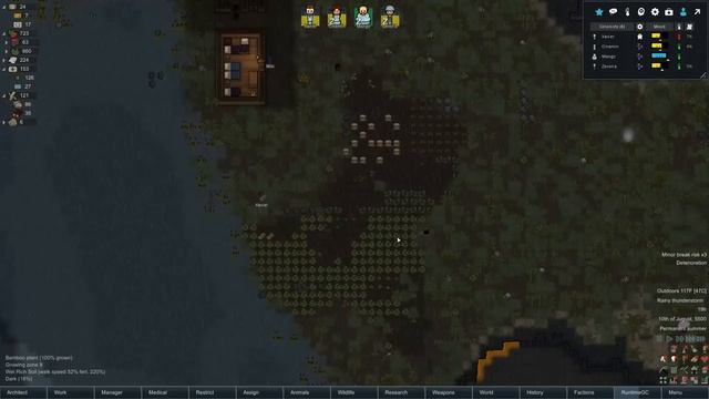 Snake in the Jungle! - Dinosaur Park #6 - Rimworld 1.0 Modded Gameplay смотреть онлайн