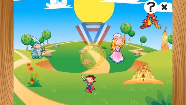 A Fairy Tale & Princess Learning Game - Fun Game For Kids смотреть онлайн