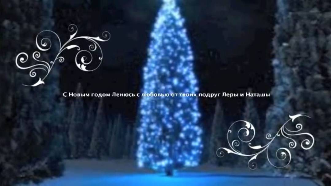 С новым годом Леночка.