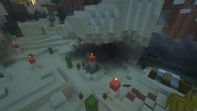 Tiny Desert Village Biome Surrounded By Wooded Mountains | 2 End Gateways Side By Side | Java Seeds смотреть онлайн