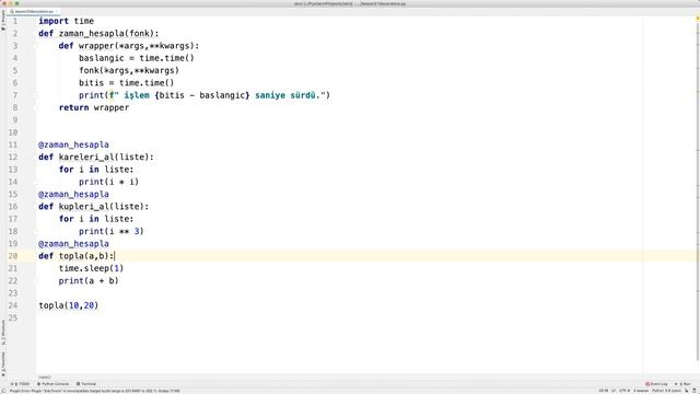 Ders 31: Decorators | Python Decorator Kullanımı | Python ileri seviye fonksiyonlar. смотреть онлайн